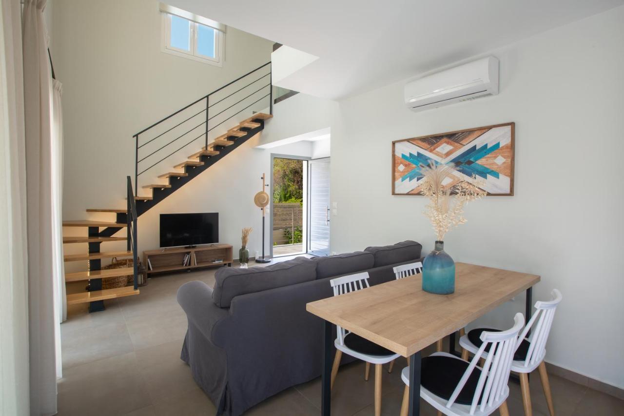 Grappolo Lefkada Villas - Vilana Ideal For Families And Small Groups Apolpaina 외부 사진