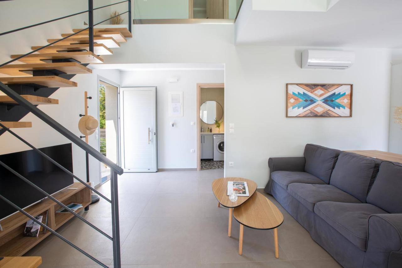Grappolo Lefkada Villas - Vilana Ideal For Families And Small Groups Apolpaina 외부 사진