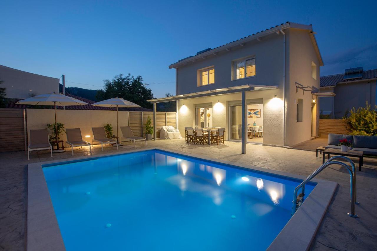 Grappolo Lefkada Villas - Vilana Ideal For Families And Small Groups Apolpaina 외부 사진