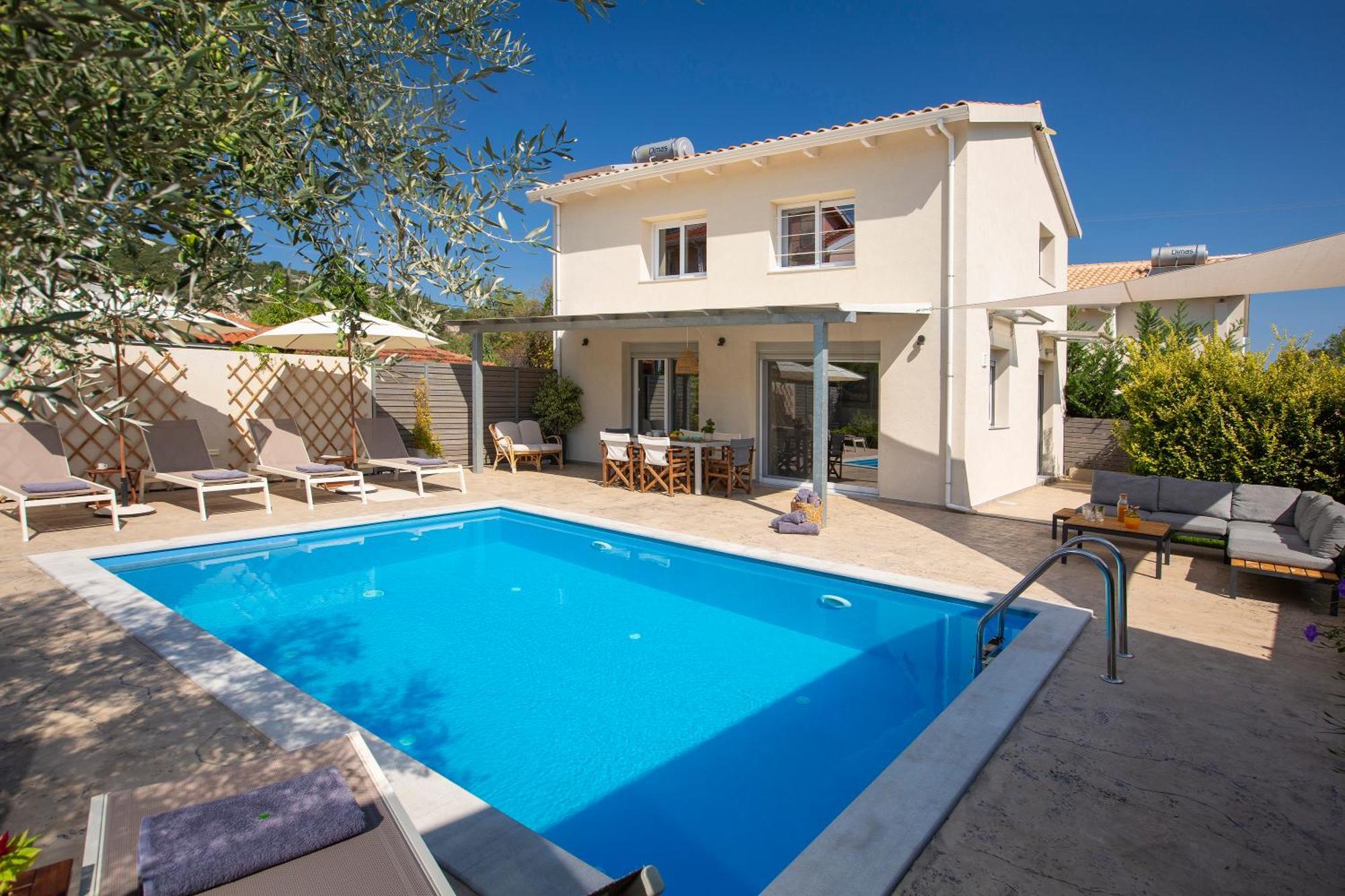 Grappolo Lefkada Villas - Vilana Ideal For Families And Small Groups Apolpaina 외부 사진